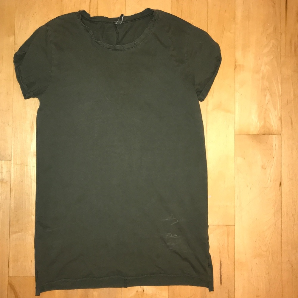 Olive Green T Shirt Dress